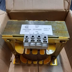 Transformador Crovisa De 2000W 2,4,8 Ohmios