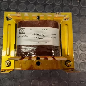 Transformador Crovisa 420H210 1000W 8 Y 16 Ohmios
