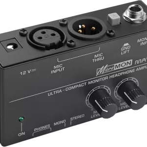 Amplificador De Auricularesma-400 O Mezclador Micro